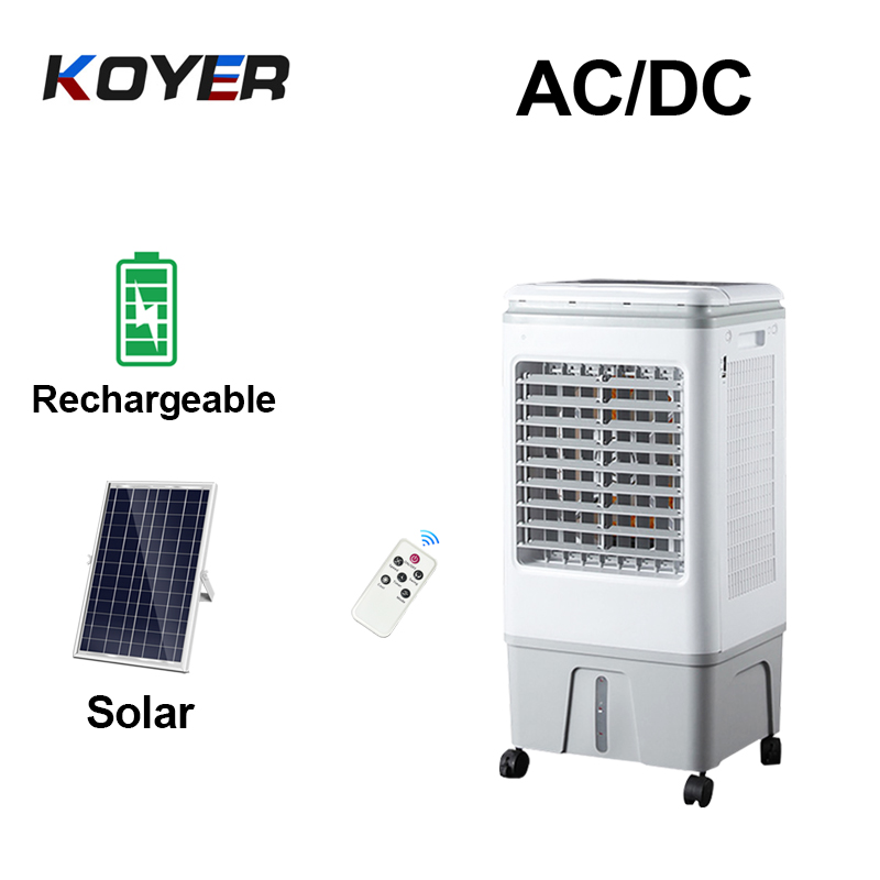 Şarj Edilebilir AC DC Hava Soğutucu Fanı