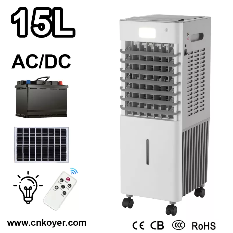 Küçük Şarj Edilebilir Hava Soğutucu Fan